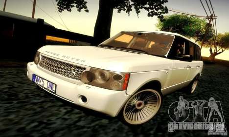 Range Rover Supercharged для GTA San Andreas