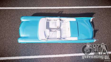Cadillac Eldorado 1959 interior white для GTA 4