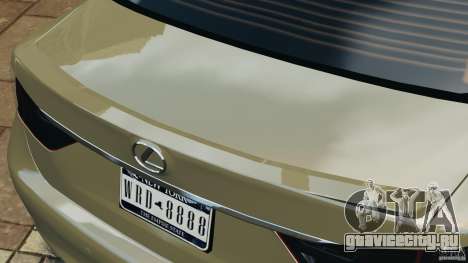 Lexus GS350 2013 v1.0 для GTA 4