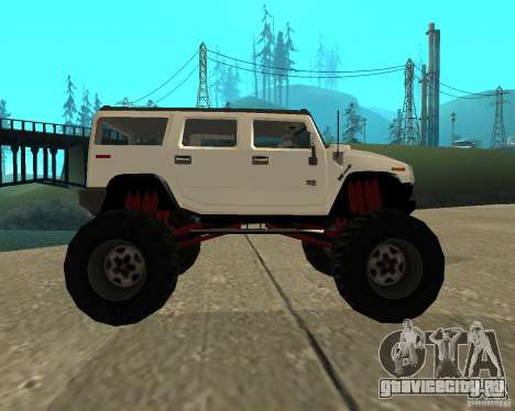 Hummer H2 MONSTER для GTA San Andreas