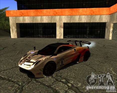 Pagani Huayra SHE для GTA San Andreas