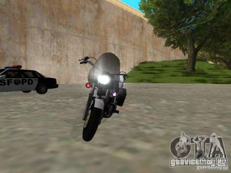 Harley Davidson Dyna Defender для GTA San Andreas