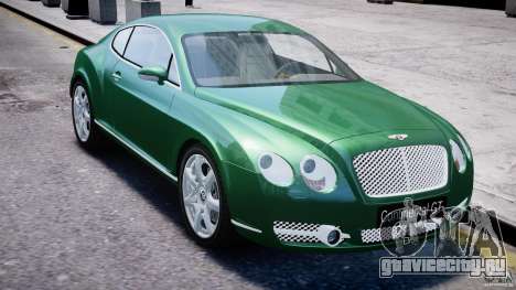 Bentley Continental GT для GTA 4