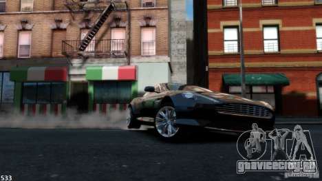 Aston Martin Virage 2012 v1.0 для GTA 4