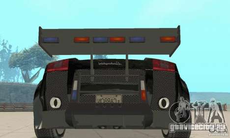 Lamborghini Gallardo Cop V1.0 для GTA San Andreas