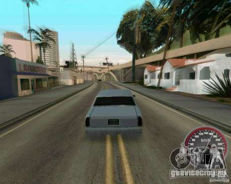 Новый спидометр для GTA San Andreas