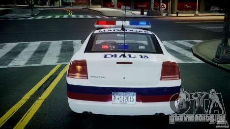 Dodge Charger Karachi City Police Dept Car [ELS] для GTA 4