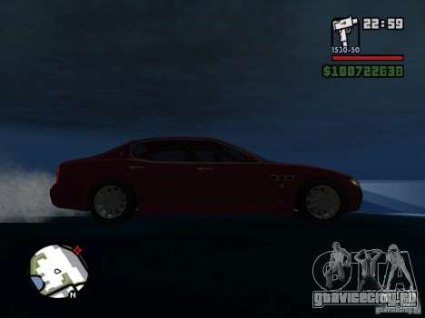 Maserati Quattroporte для GTA San Andreas