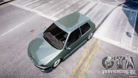 Peugeot 106 Quicksilver для GTA 4