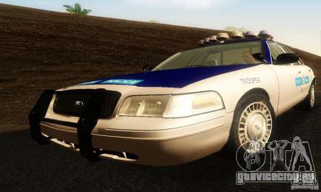 Ford Crown Victoria Virginia Police для GTA San Andreas