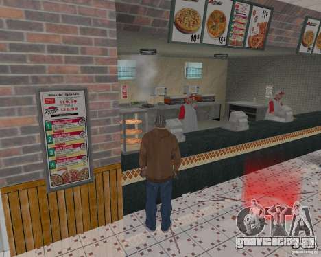Новые текстуры закусочных и магазинов для GTA San Andreas