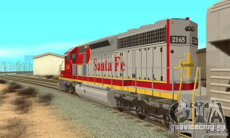 SD40 Santa Fe для GTA San Andreas