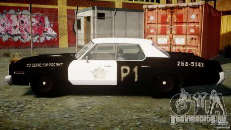 Dodge Monaco 1974 (bluesmobile) для GTA 4