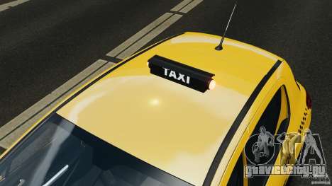 Peugeot 308 GTi 2011 Taxi v1.1 для GTA 4
