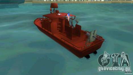 Patrol Boat River Mark 2 (Player_At_Guns) для GTA Vice City