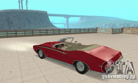 Pontiac GTO The Judge Cabriolet для GTA San Andreas