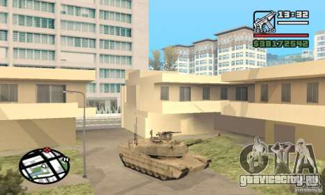 M1A2 Abrams TUSK для GTA San Andreas