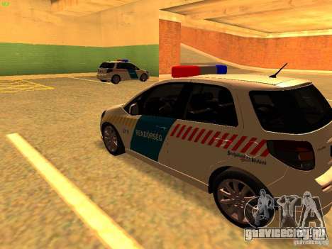 Suzuki SX-4 Hungary Police для GTA San Andreas