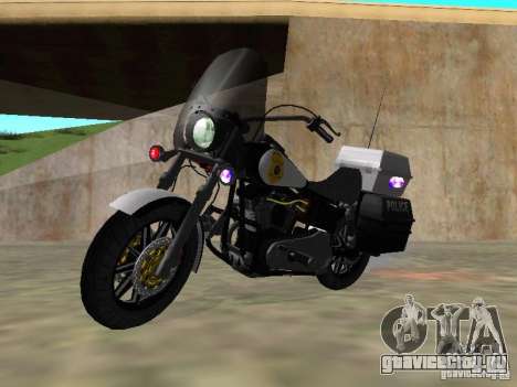 Harley Davidson Dyna Defender для GTA San Andreas