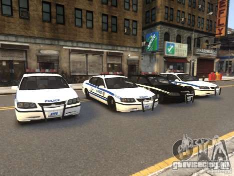 Chevrolet Impala 2003 NYPD V2.0 для GTA 4