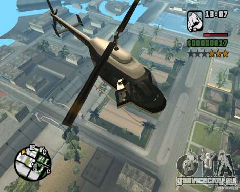 Запрыгиваем в вертолет для GTA San Andreas