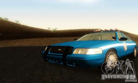 Ford Crown Victoria Wisconsin Police для GTA San Andreas