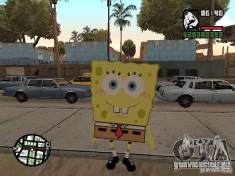 Sponge Bob для GTA San Andreas