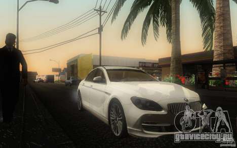 BMW 6 Series Gran Coupe 2013 для GTA San Andreas