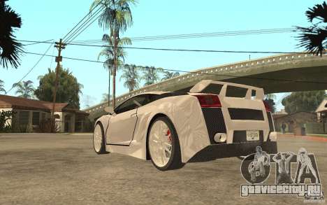Lamborghini Gallardo MW для GTA San Andreas
