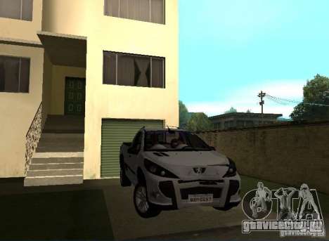 Peugeot Hoggar Escapade 2010 для GTA San Andreas