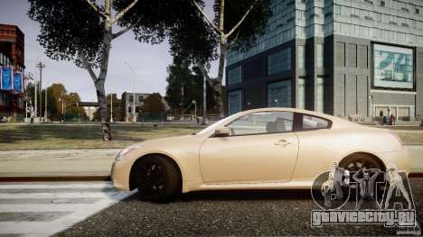Infiniti G37 Coupe Sport для GTA 4