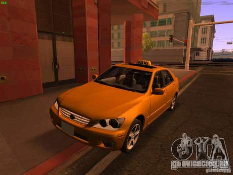 Lexus IS300 Taxi для GTA San Andreas