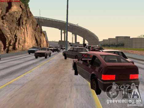 Realistic traffic stream для GTA San Andreas