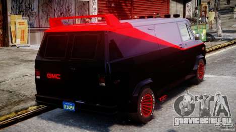 GMC Vandura A-Team Van 1983 для GTA 4