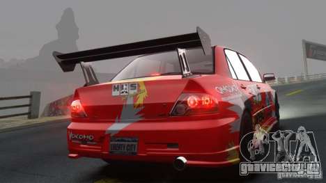 Mitsubishi Lancer Evolution VIII MR для GTA 4