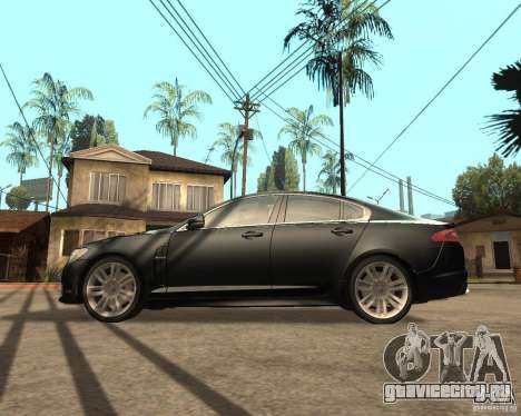 Jaguar XFR 2009 для GTA San Andreas