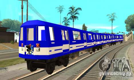 Liberty City Train Sonic для GTA San Andreas