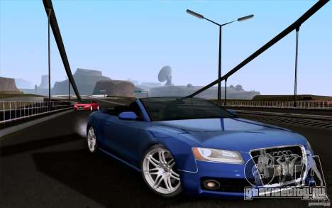 Audi S5 Cabriolet 2010 для GTA San Andreas