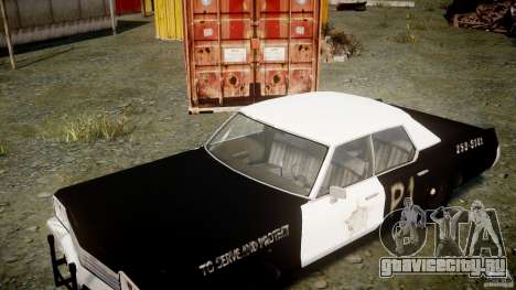 Dodge Monaco 1974 (bluesmobile) для GTA 4