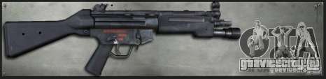 MP5A4 Surefire для GTA San Andreas