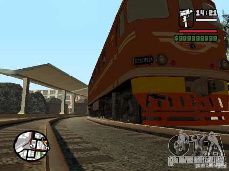 Тепловоз ТЭП-60 для GTA San Andreas