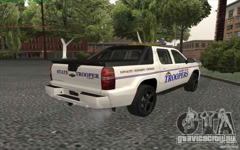 Chevrolet Avalanche Police для GTA San Andreas