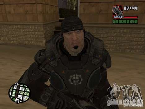 Маркус Феникс из Gears of War 2 для GTA San Andreas