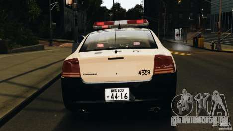 Dodge Charger Japanese Police [ELS] для GTA 4
