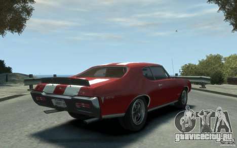 Pontiac GTO Hardtop 1968 v1 для GTA 4