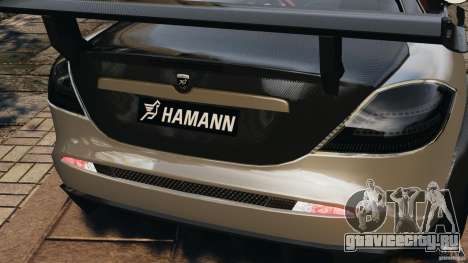 Mercedes-Benz SLR Volcano 2008 Hamann v1.0 для GTA 4