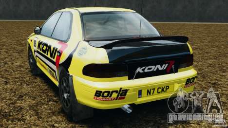 Subaru Impreza WRX STI 1995 Rally version для GTA 4