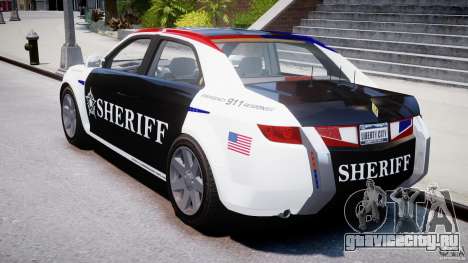 Carbon Motors E7 Concept Interceptor Sherif ELS для GTA 4