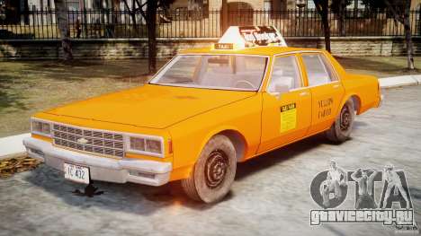 Chevrolet Impala Taxi v2.0 для GTA 4
