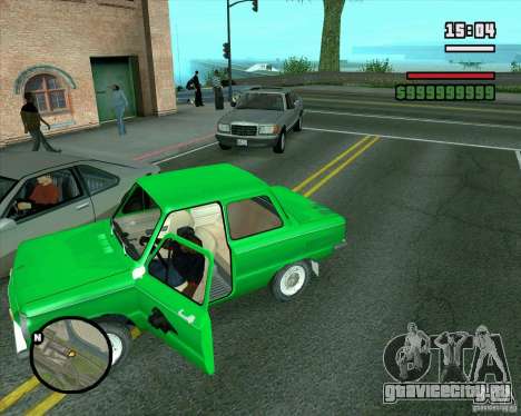 ЗАЗ 968М для GTA San Andreas